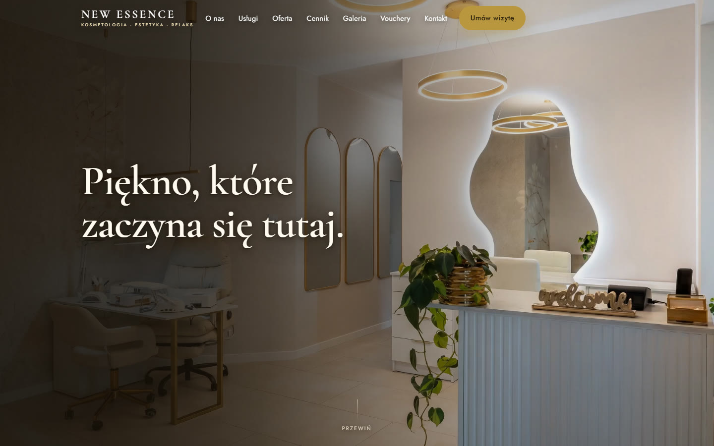 Nowa strona salonu New Essence
